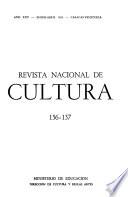 Revista nacional de cultura