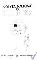 Revista nacional de cultura