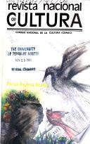 Revista nacional de cultura
