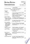 Revista/review Interamericana