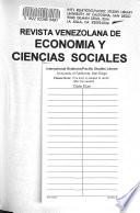 Revista venezolana de economía y ciencias sociales