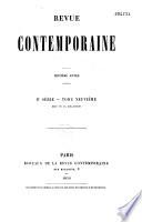 Revue contemporaine (Paris. 1858)