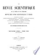 Revue des cours scientifiques de la France et de l'étranger