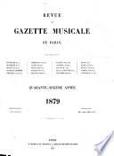 Revue et gazette musicale de Paris