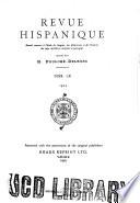 Revue hispanique