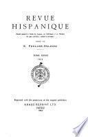 Revue Hispanique
