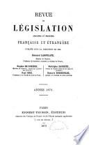 Revue historique de droit français et étranger