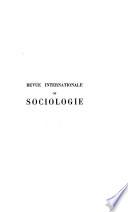 Revue internationale de sociologie