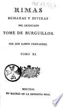 Rimas humanas y divinas del licenciado Tomé de Burguillos. Por Don Ramon Fernandez