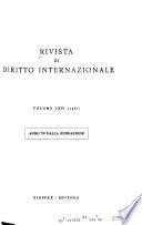 Rivista di diritto internazionale