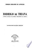 Rodrigo de Triana (historica novelada del primer descubidor de América)