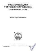 Rolando Hinojosa y su Cronicón chicano