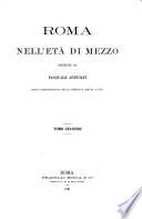 Roma nell' età di mezzo descritta da Pasquale Adinolfi