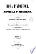 Roma pintoresca,antigua y modernaa historia - Descripción -