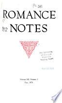 Romance Notes