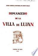Romancero de la villa de Luján