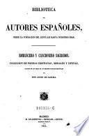 Romancero y cancionero sagrados: coleccion de poesias cristianas morales y divinas sacadas de las obras de los mejores ingenios Espanoles por Justo de Sancha