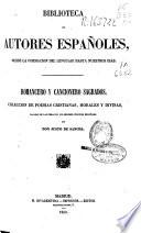 Romancero y Cancionero Sagrados