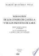 Romanceros de los Condes de Castilla y de los Infantes de Lara