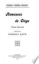 Romances de ciego