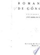 Romances de Góngora