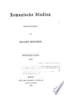Romanische studien