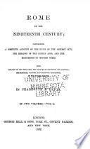 Rome in the Nineteenth Century