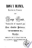 Rosa y blanca
