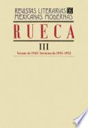 Rueca III, verano de 1945-invierno de 1951-1952