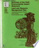 Rusmen Del Borrador de la Declaracion de Impacto Ambiental Plan de Manejo de Los Terrenos Y Recurso