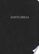 Rvr 1960 Biblia Compacta Letra Grande, Negro Piel Fabricada