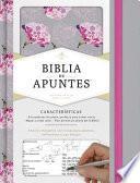 Rvr 1960 Biblia de Apuntes, Gris Y Floreado Tela Impresa