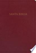 Rvr 1960 Biblia Para Regalos Y Premios, Borgoña Imitación Piel