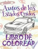 ✌ Autos de Los Estados Unidos ✎ Libro de Colorear Carros Colorear Niños 10 Años ✍ Libro de Colorear Niños