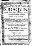 S. Joaquin, abuelo de Jesu-Christo