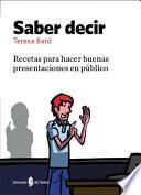 Saber decir