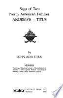 Saga of Two North American Families