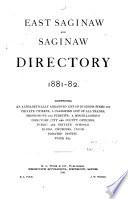 Saginaw City Directories