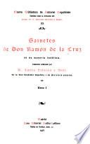 Sainetes de Don Ramón de la Cruz