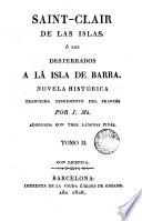 Saint-Clair de las Islas; ó Los desterrados a la isla de barra, 2