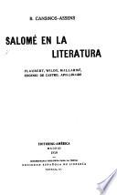 Salomé en la literatura