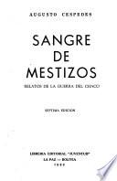 Sangre de mestizos