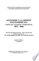 Santander y la opinión angloamericana
