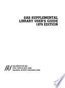 SAS Supplemental Library User's Guide