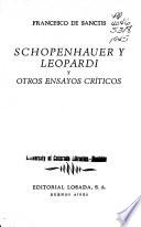 Schopenhauer y Leopardi