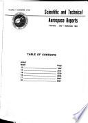 Scientific and Technical Aerospace Reports