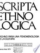 Scripta ethnologica