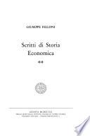 Scritti di storia economica