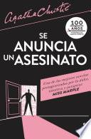 Se anuncia un asesinato