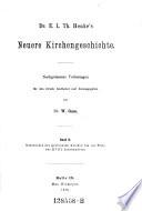 “E. L. Th. Henke's” neuere Kirchengeschichte